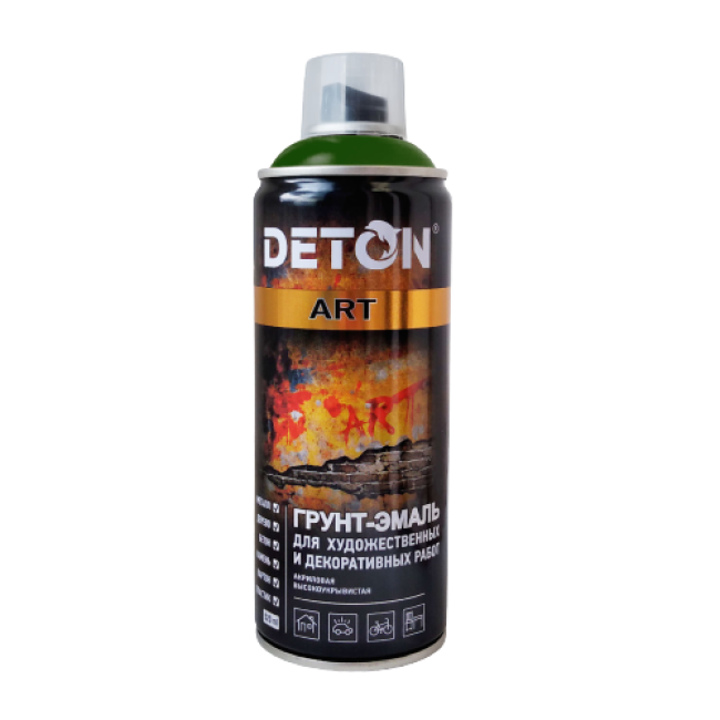 Deton DETON ART - 珐琅底漆 - 绿松针 - 气雾剂，520 毫升 DTN-A70671 图片 – 阿斯特拉罕 | carpaint.kz