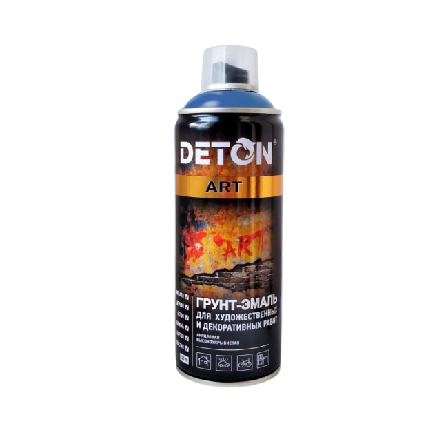 Deton DETON ART - 珐琅底漆 - 蓝色 - 气雾剂，520 毫升 DTN-A70681 图片 – 阿斯特拉罕 | carpaint.kz