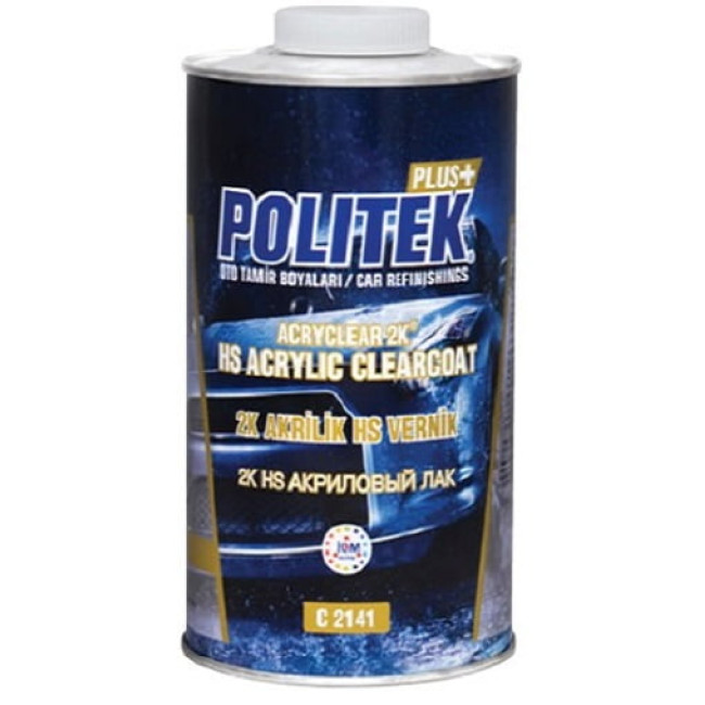 Politek POLITEK 丙烯酸清漆 2K HS 套装 1l。 + 0.5l 2K HS UV 通用丙烯酸固化剂 C 2141 图片 – 阿斯特拉罕 | carpaint.kz