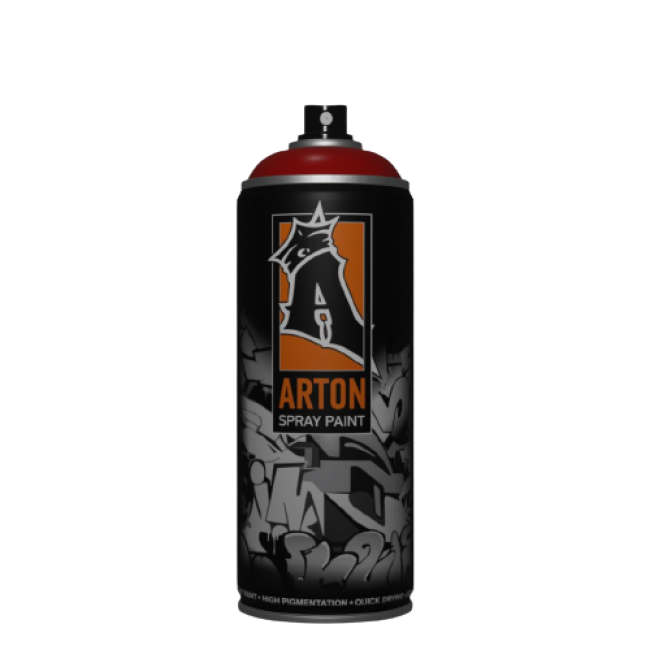 Arton A 308 Aerosol paint for design and artistic works ARTON, Ruby Red, aerosol 400 ml ART-A07435 – buy in Astrakhan | carpaint.kz