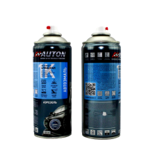 AN 340 Автокөлік эмаль Alkyd AUTON, Зәйтүн, аэрозоль 520 мл