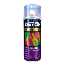 Enamel fluorescent DETON ART pink, aerosol 520 ml