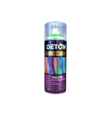 Enamel fluorescent DETON ART Green, aerosol 520 ml