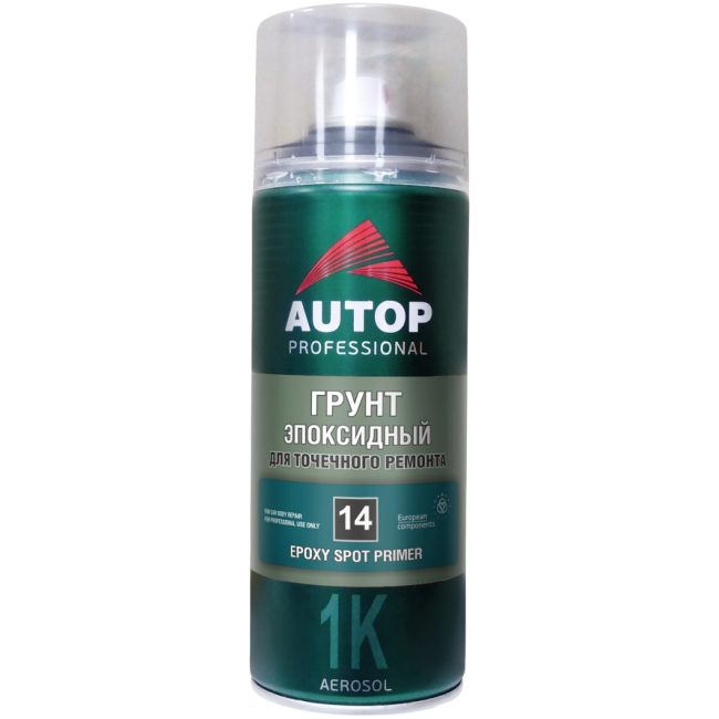 AUTOP No 14 - Дақтарды жөндеуге арналған эпоксидті праймер - Сұр түсті - Аэрозоль, 520 мл ATP-A07242 – Астраханда сатып алу | Autop | carpaint.kz