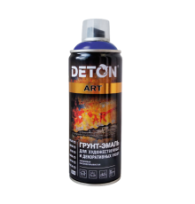 DETON ART - Грунт-эмаль - Темно-синяя - Аэрозоль, 520 мл
