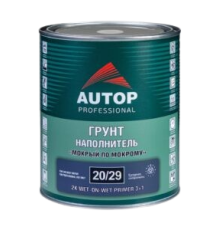 AUTOP 20/29 - 2K Primer-filler "wet on wet" 3+1 - Gray - Can, 1l